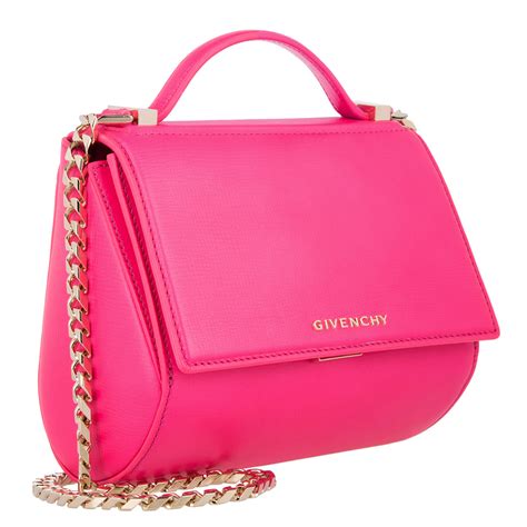 givenchy pandora box hot pink|givenchy pandora handbags sale.